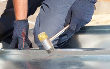 Rowfoot metal flat roofing repairs